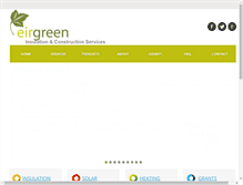 Tablet Screenshot of eirgreen.com